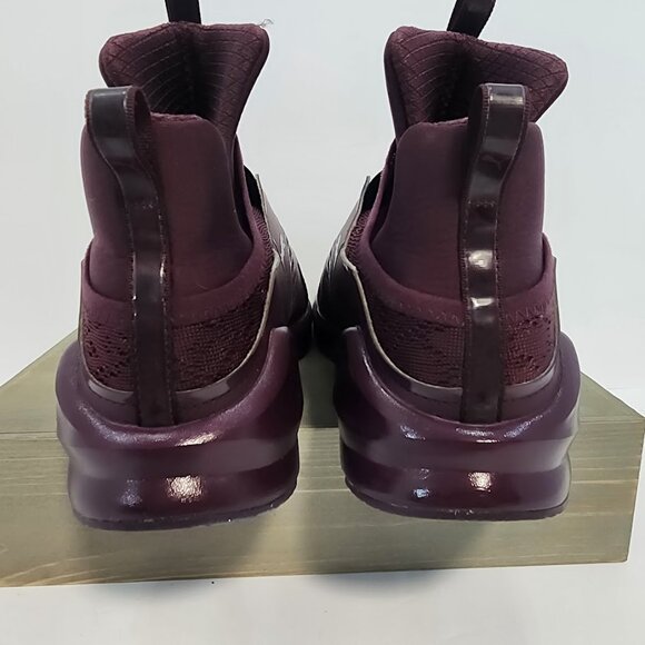 Puma Womens Fierce KRM Sneakers 9 High Top Burgundy Trainers - Picture 7 of 10